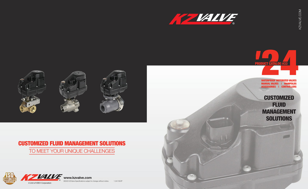 KZValve Catalog Page 1 Created with