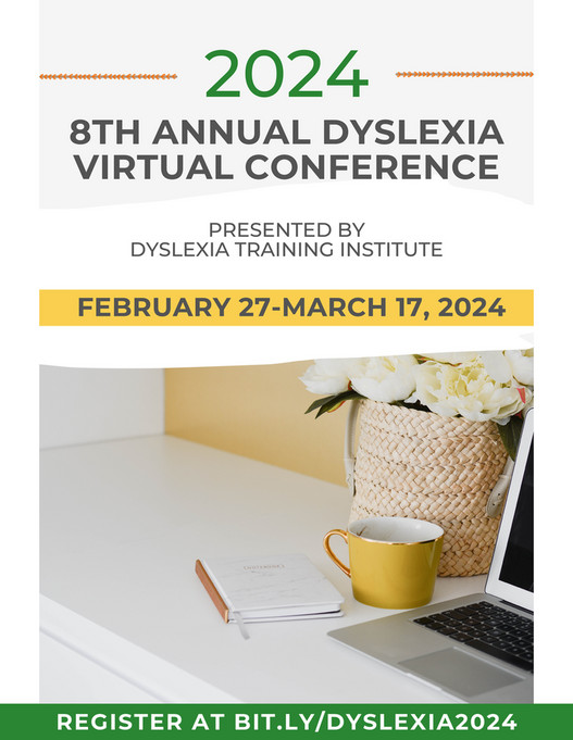 DTI 2024 DTI Dyslexia Virtual Conference Page 1 Created with