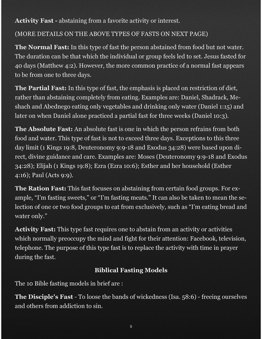 Laura Harris Smith Ministries A Hunger For GodFasting eBook (10 pgs.) Page 67 Created