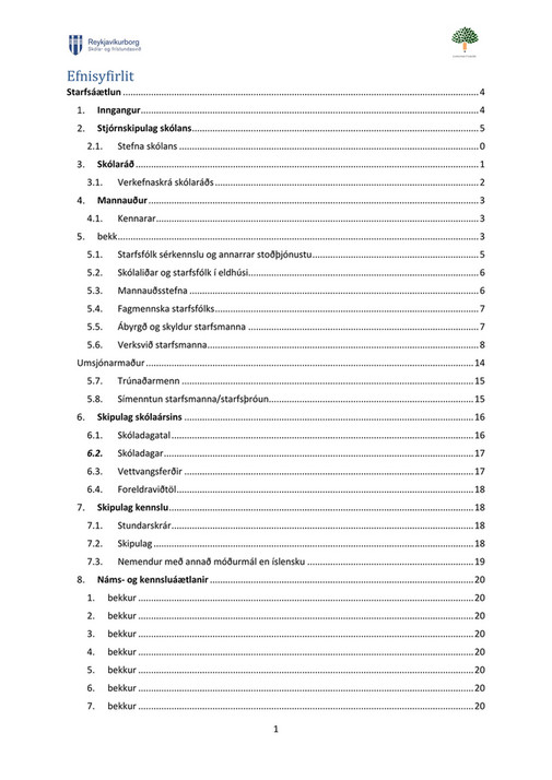 Langholtsskóli - Starfsáætlun_2022-2023 - Page 1 - Created with ...