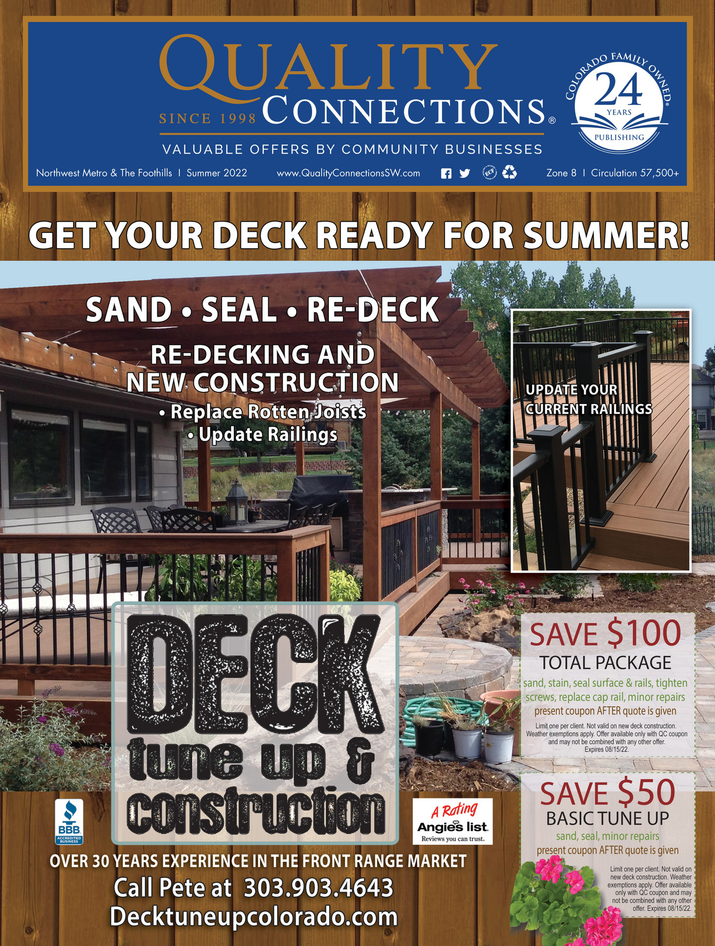 Quality Connections Quality Connections Zone 8 Summer 2022 Page 1