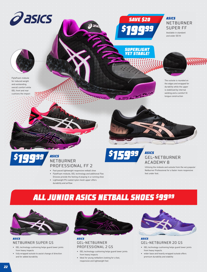 intersport netball shoes