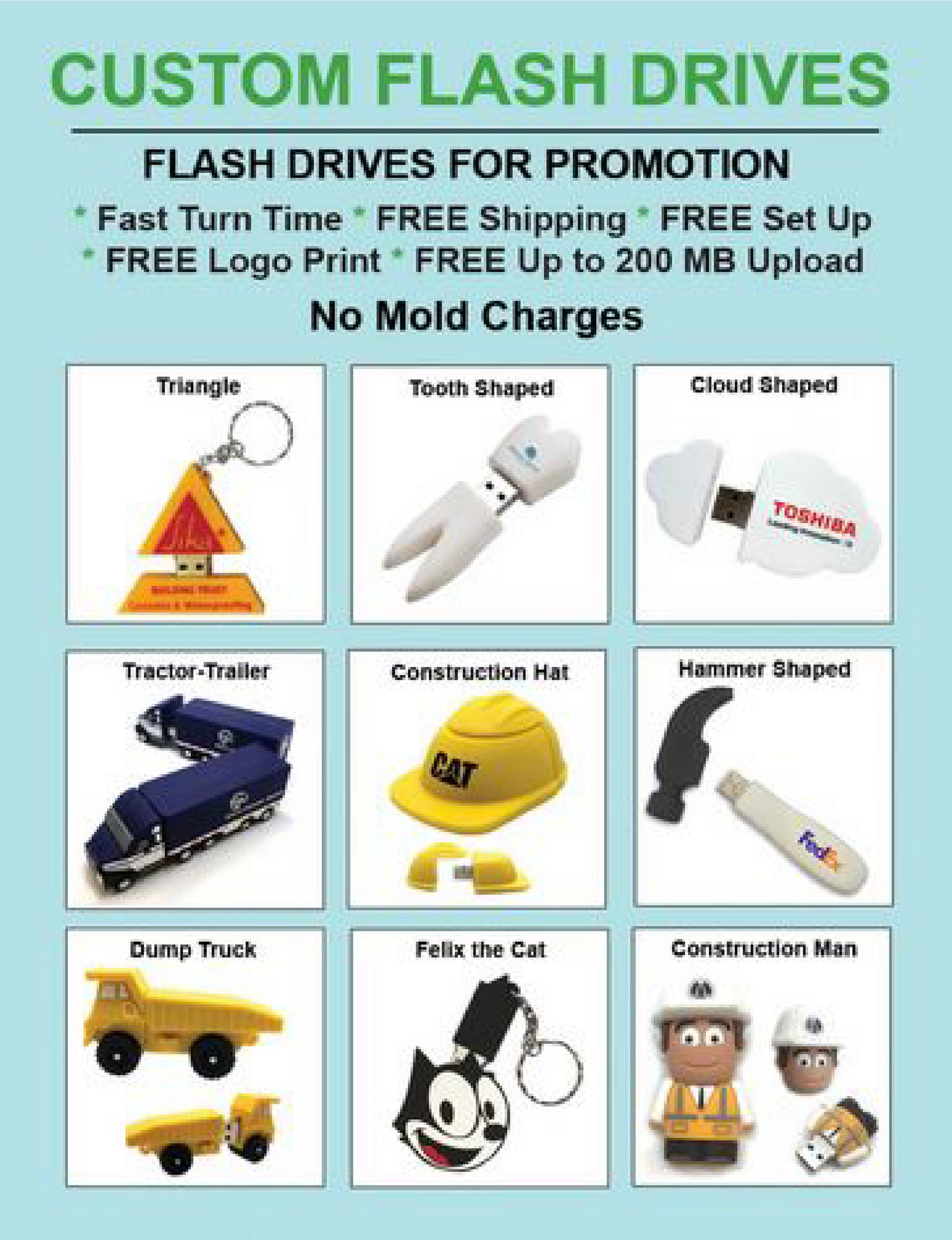 Custom Flash Drive Catalog Page 1