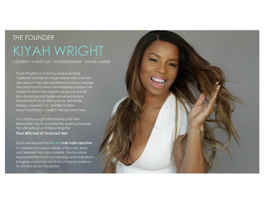 Muzehair By Kiyah Wright Muze Investor Proposal Instant