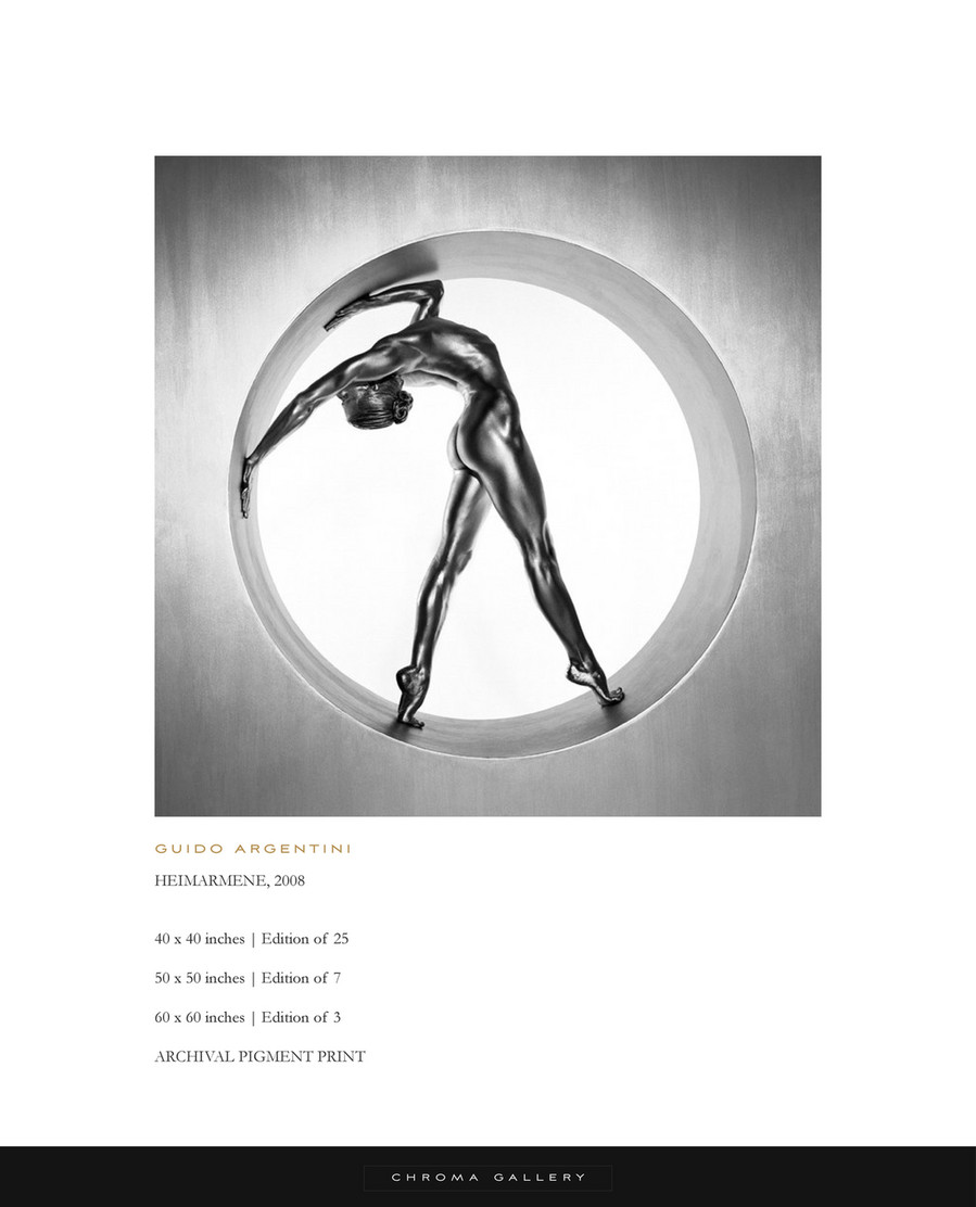【稀少】写真集　GUIDO ARGENTINI 『PRIVATE ROOMS』 Chroma Gallery - Chroma Gallery presents Guido Argentini - Page 1