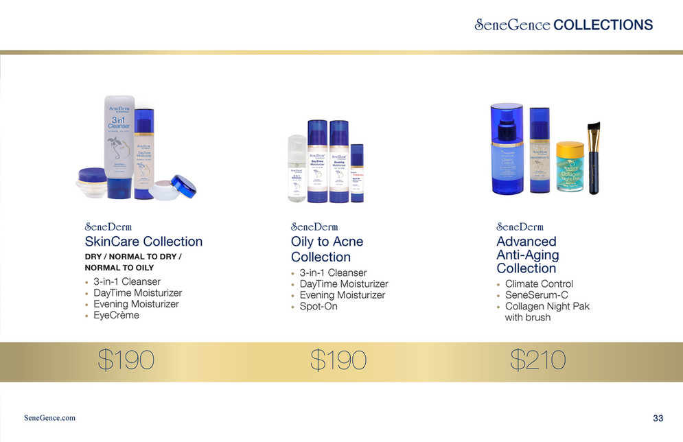 senegence oily to acne line