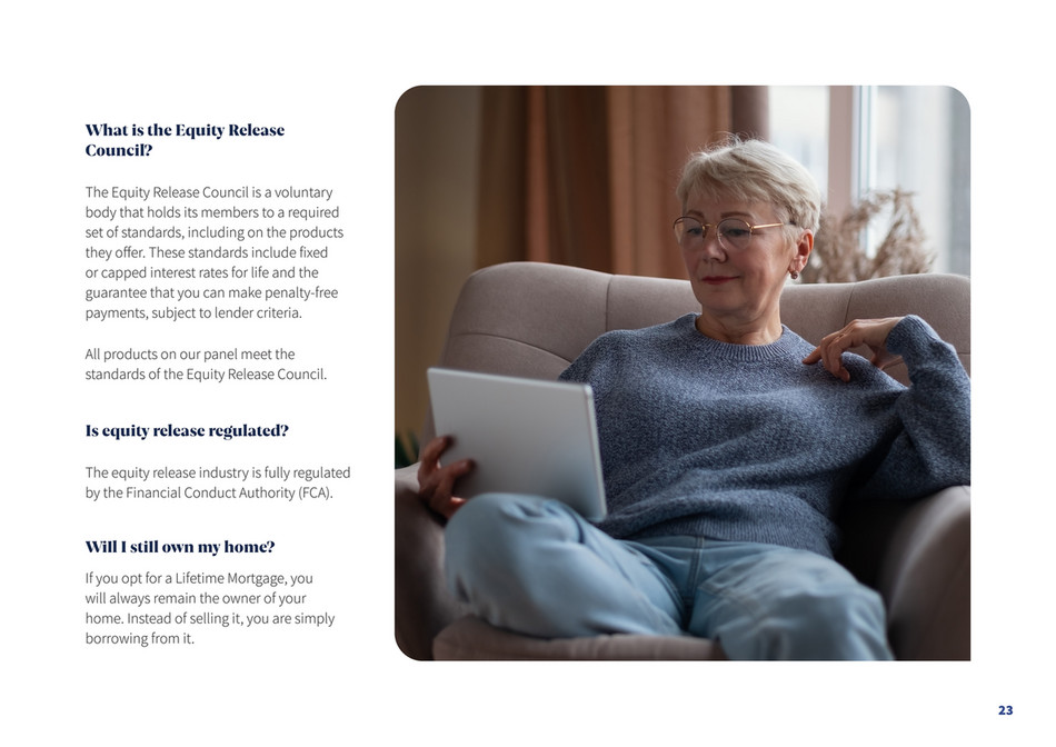 Responsible Life Guide to Equity Release Page 23