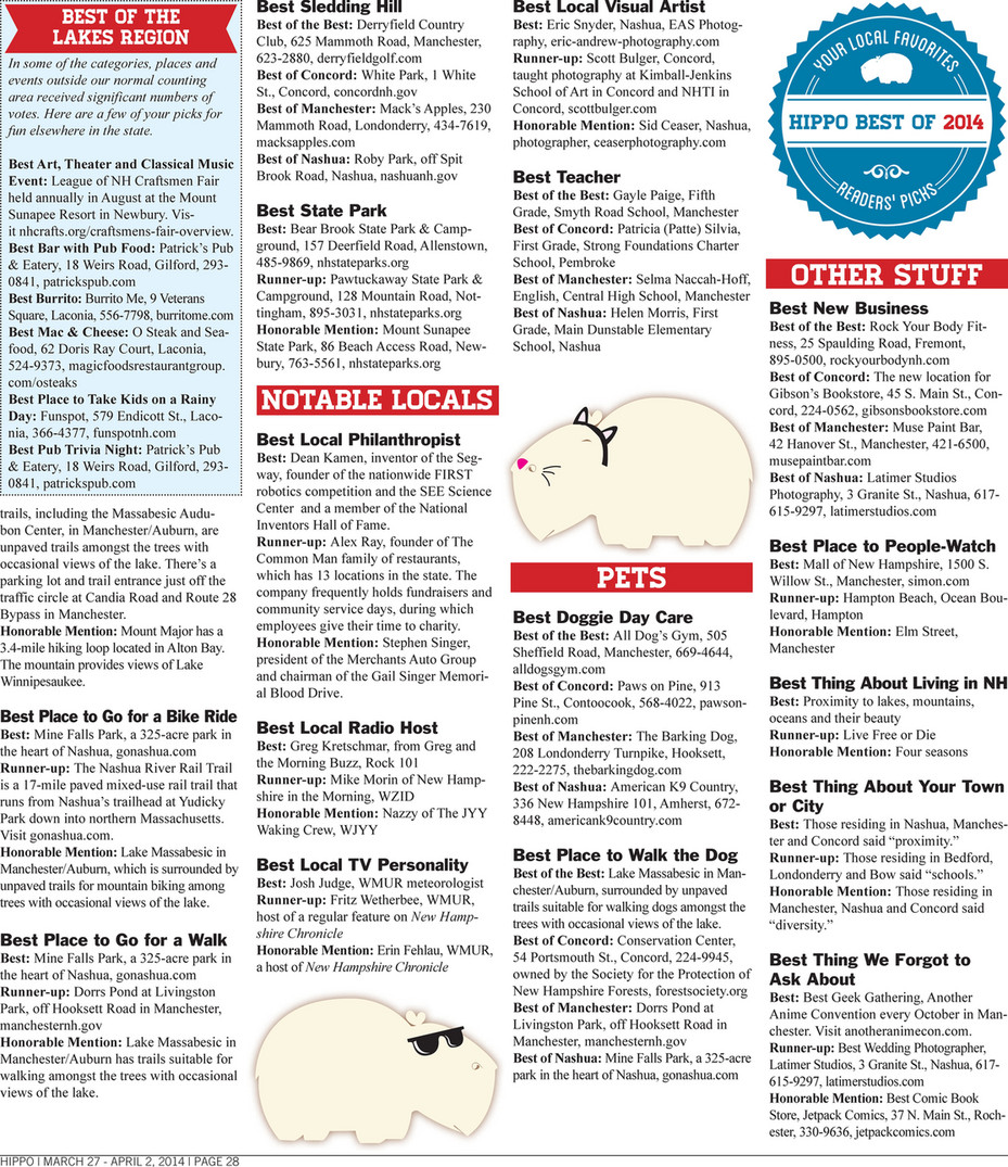 Hippo Press The Hippo March 27 2014 Page 28 29 Created