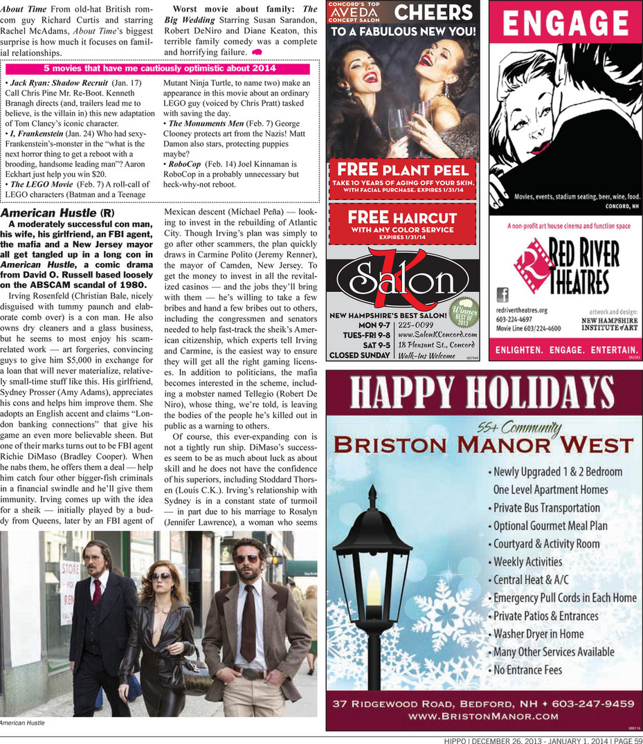 Hippo Press The Hippo December 26 2013 Page 58 59 Created