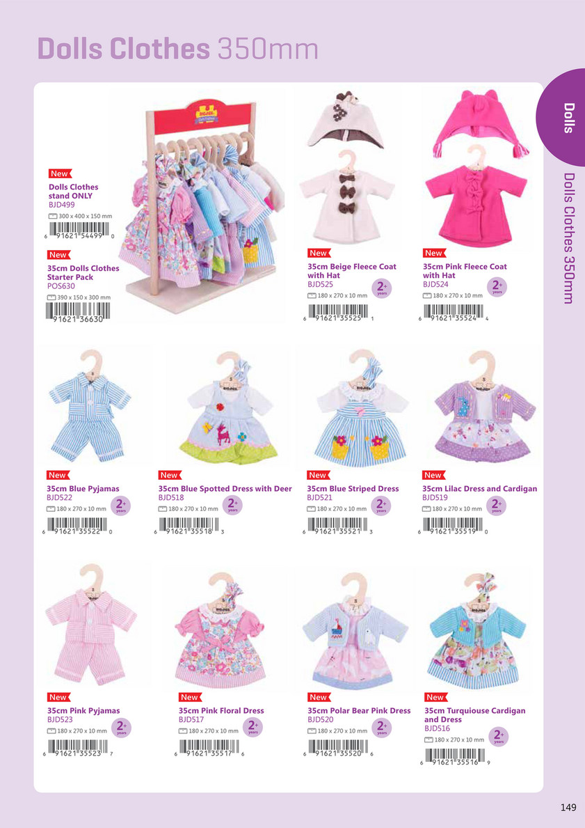 bigjigs doll clothes