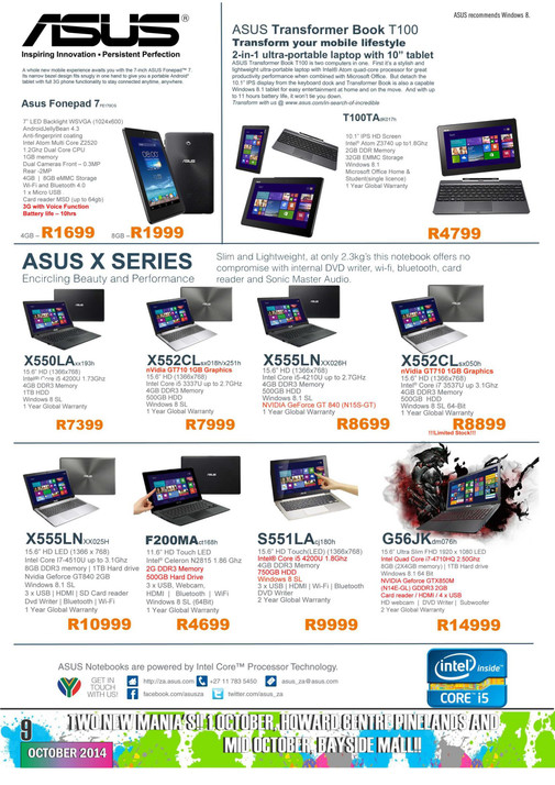 Computer Mania Catalogue October 2014 - Page 10-11 - Created with 