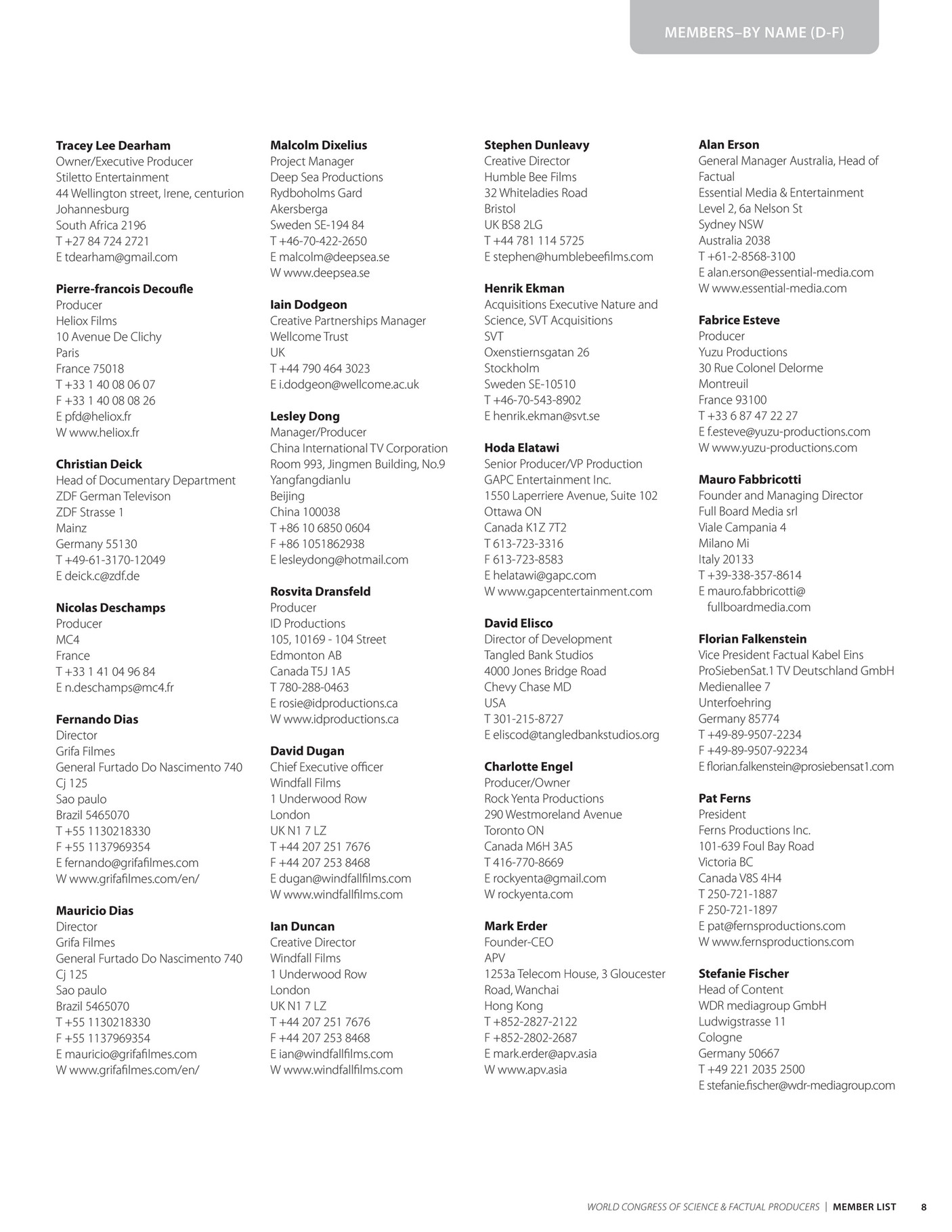 Anthony Ho Chee Zhung 14 Wcsfp Member List 1 2 3 3 Page 40 41 Created With Publitas Com