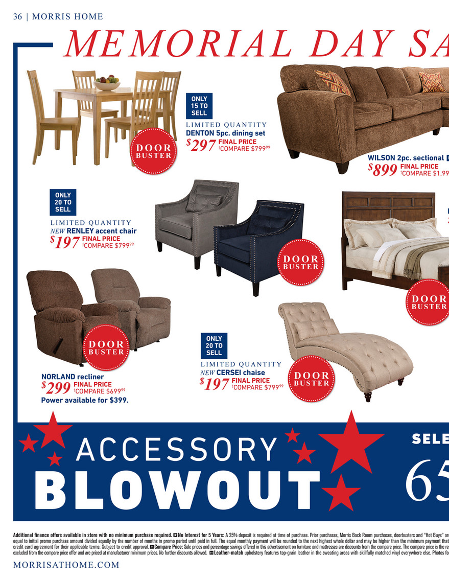 Memorial day recliner discount sale