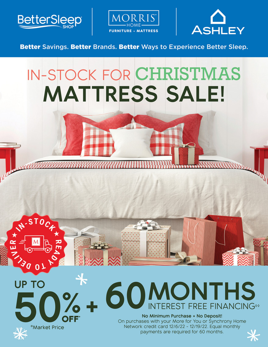 after christmas mattress sale