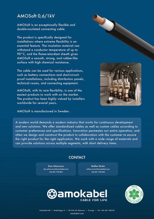 Amokabel - AMOSoft - Page 1 - Created with Publitas.com