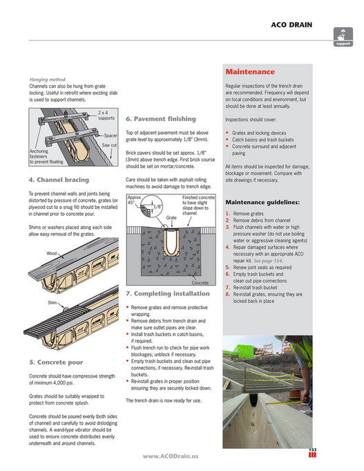 ACO Polymer Products, Inc. - ACO Drain Technical Handbook Product ...