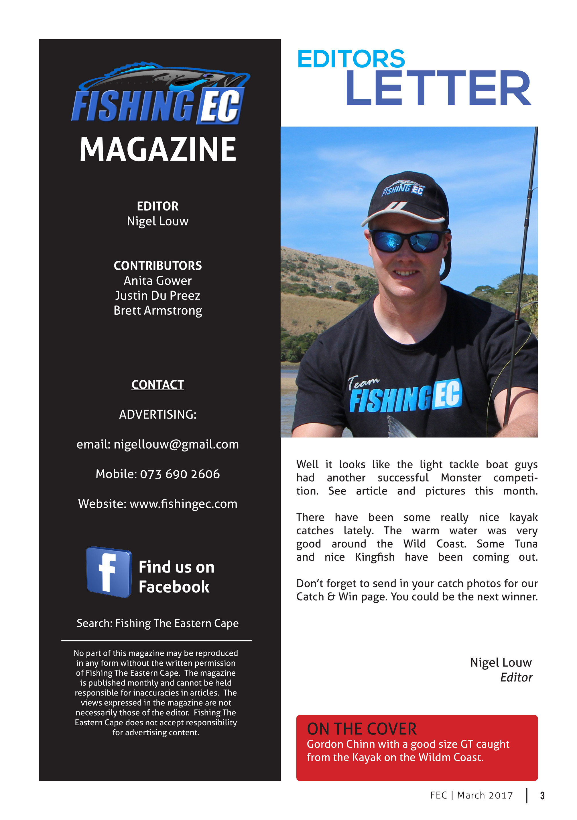 Fishing EC - Fishing EC Magazine - March 2017 - Page 20-21