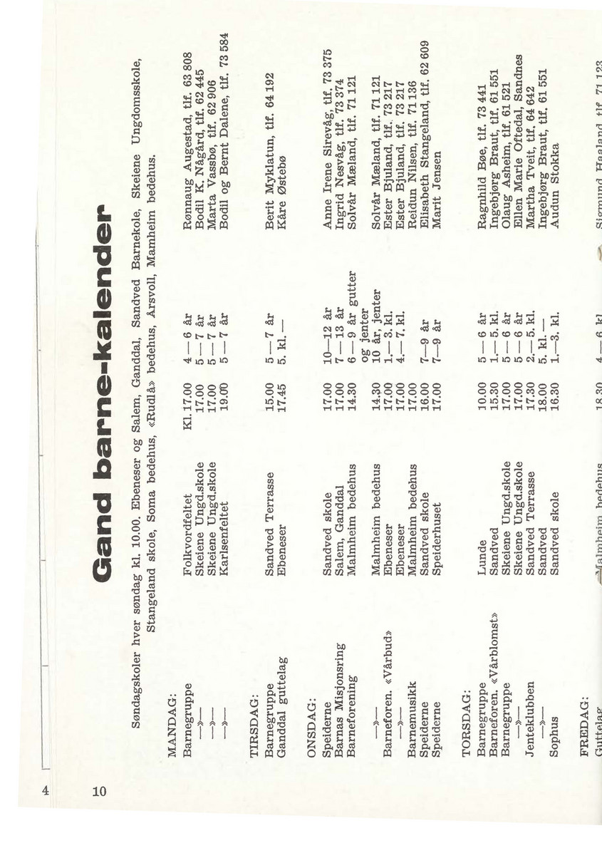 Gand Menighetsblad Gand Menighetsblad Nr 1 1975 Side 8 9
