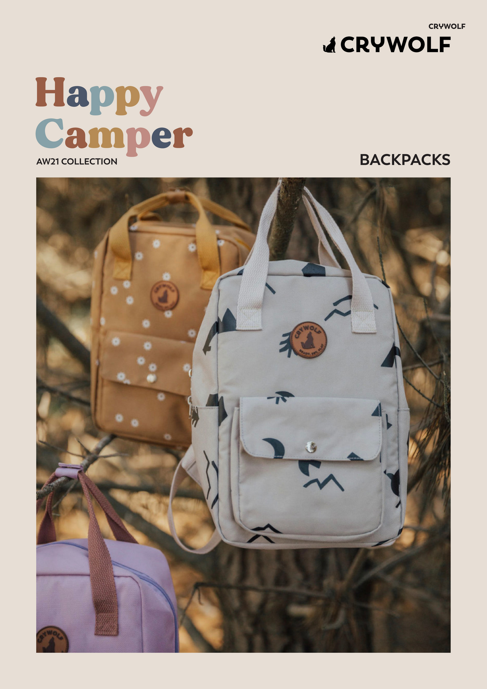 CRYWOLF AW21 Backpack Lookbook 