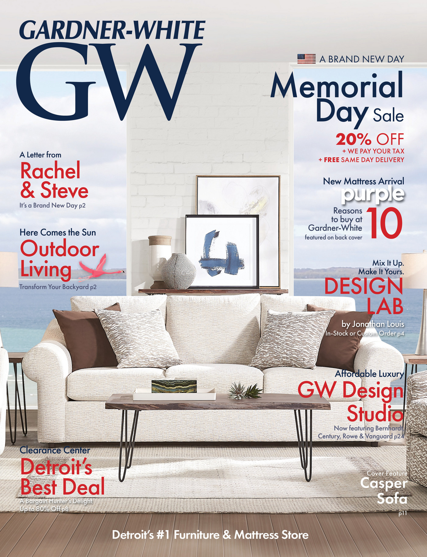 Memorial Day Catalog GardnerWhite Furniture Page 1