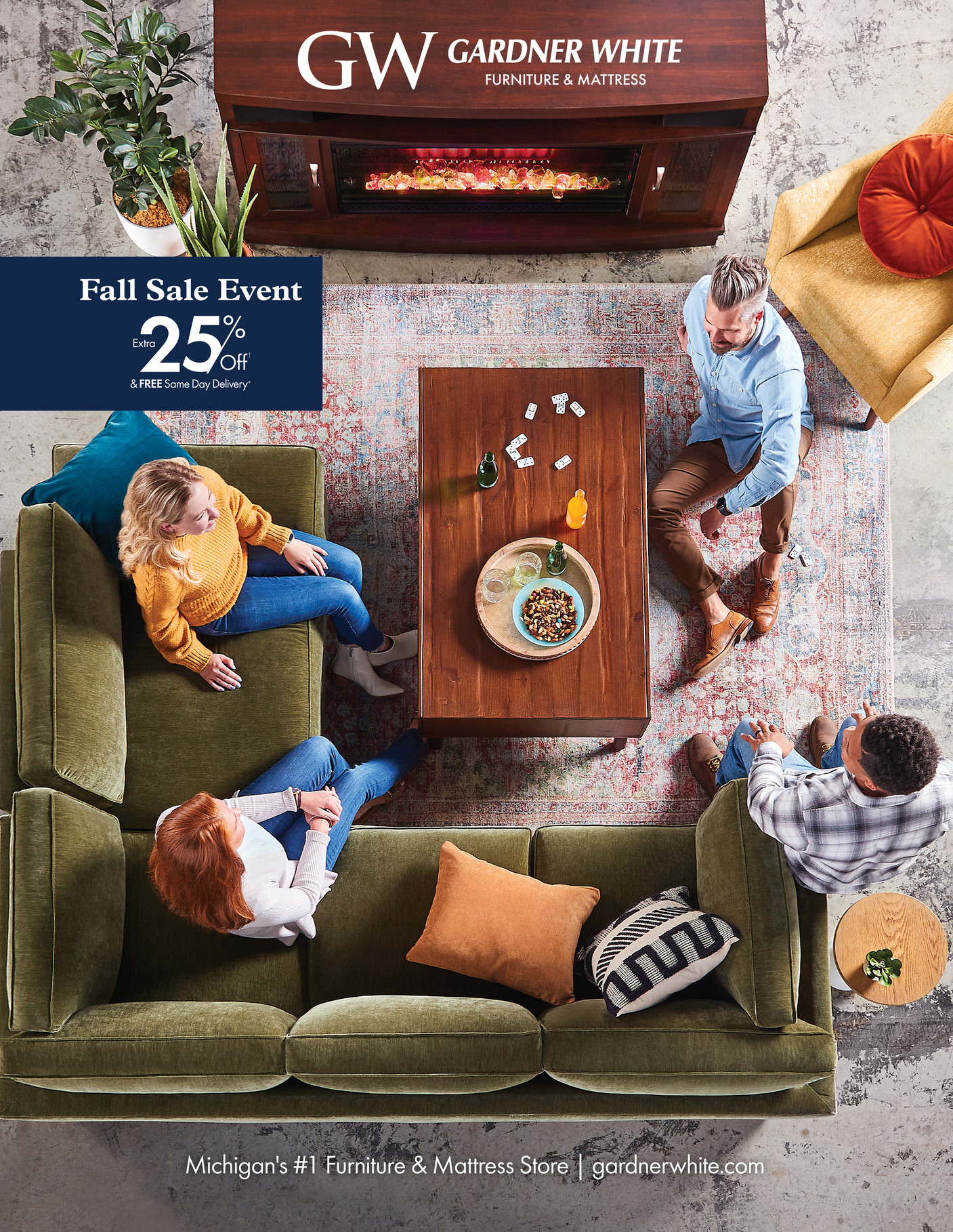 Gardner White's Fall Sale Event Catalog 2022 Page 1