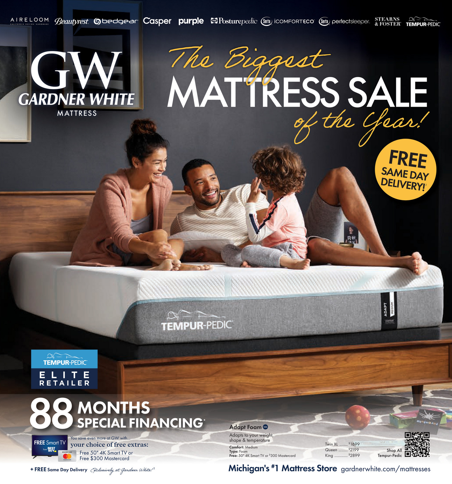 GardnerWhite Furniture The Biggest Mattress Sale of the Year 2023