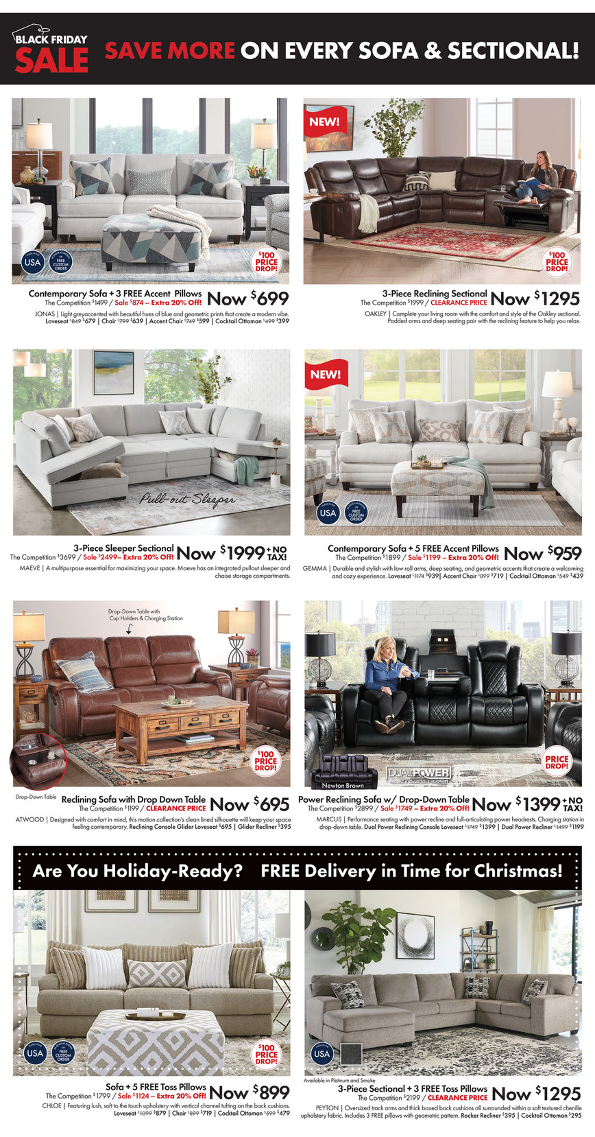 Gardner white clearance online recliners