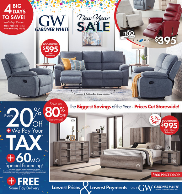 Clearance Furniture  Best Savings on Furniture (Gardner White)