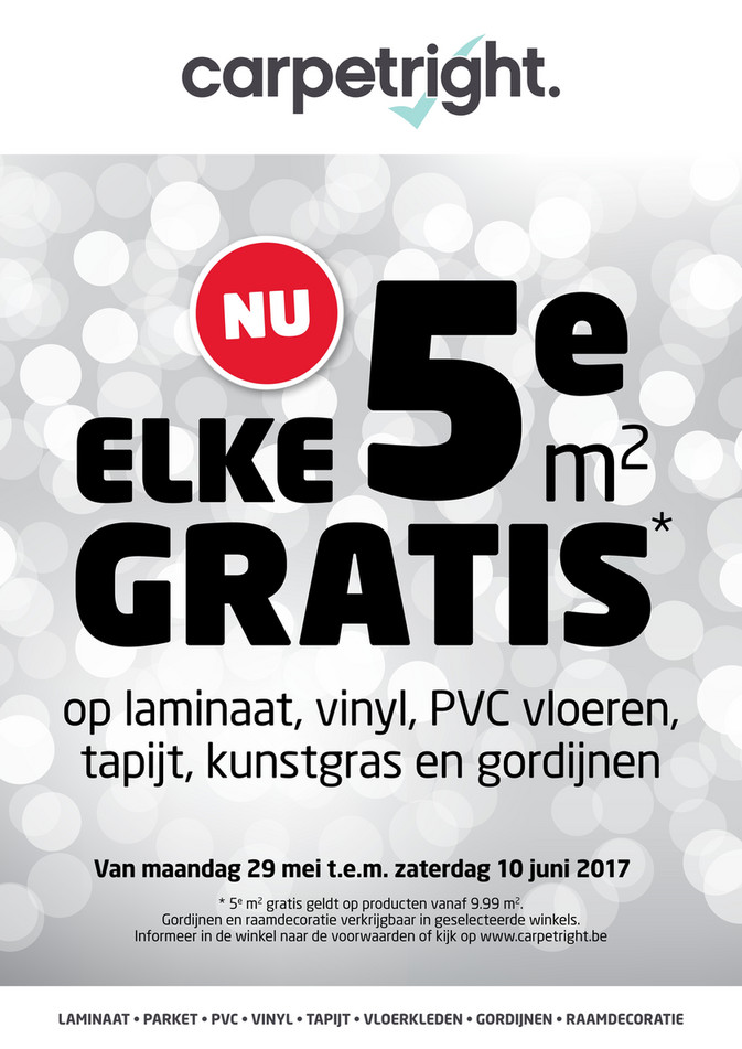 Carpetright  folder van 29/05/2017 tot 10/06/2017 - carpetright-car-campagne-5-meter-gratis-2017-benl-