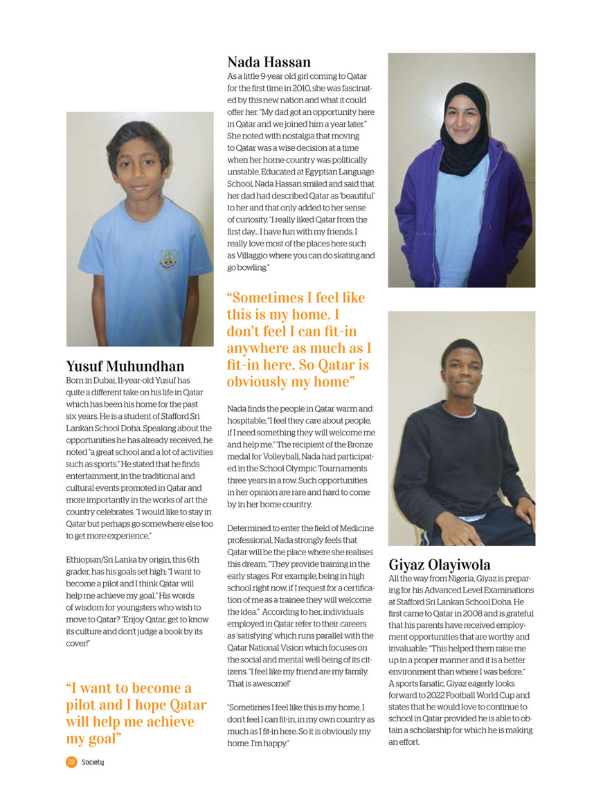 The First Family And Lifestyle Magazine In Qatar Page 28 29 Created With Publitas Com