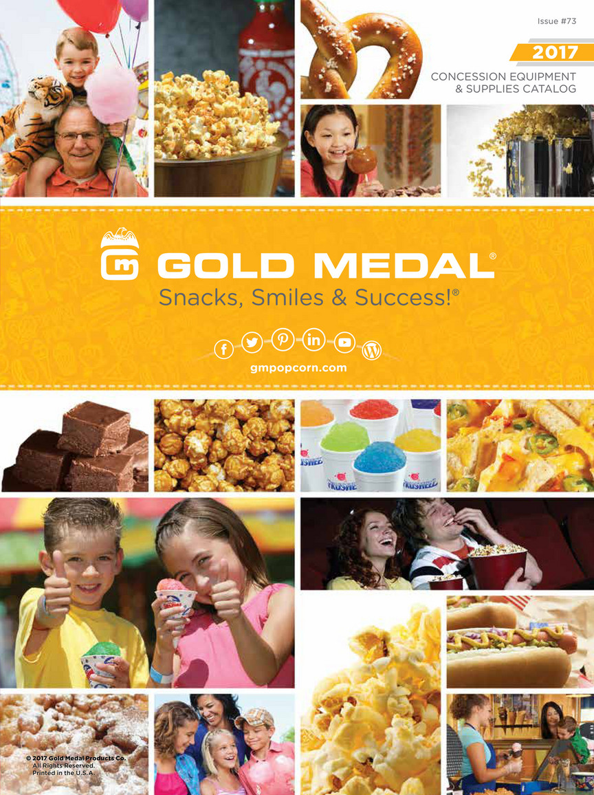 Gold medal 2025 concession food supplies