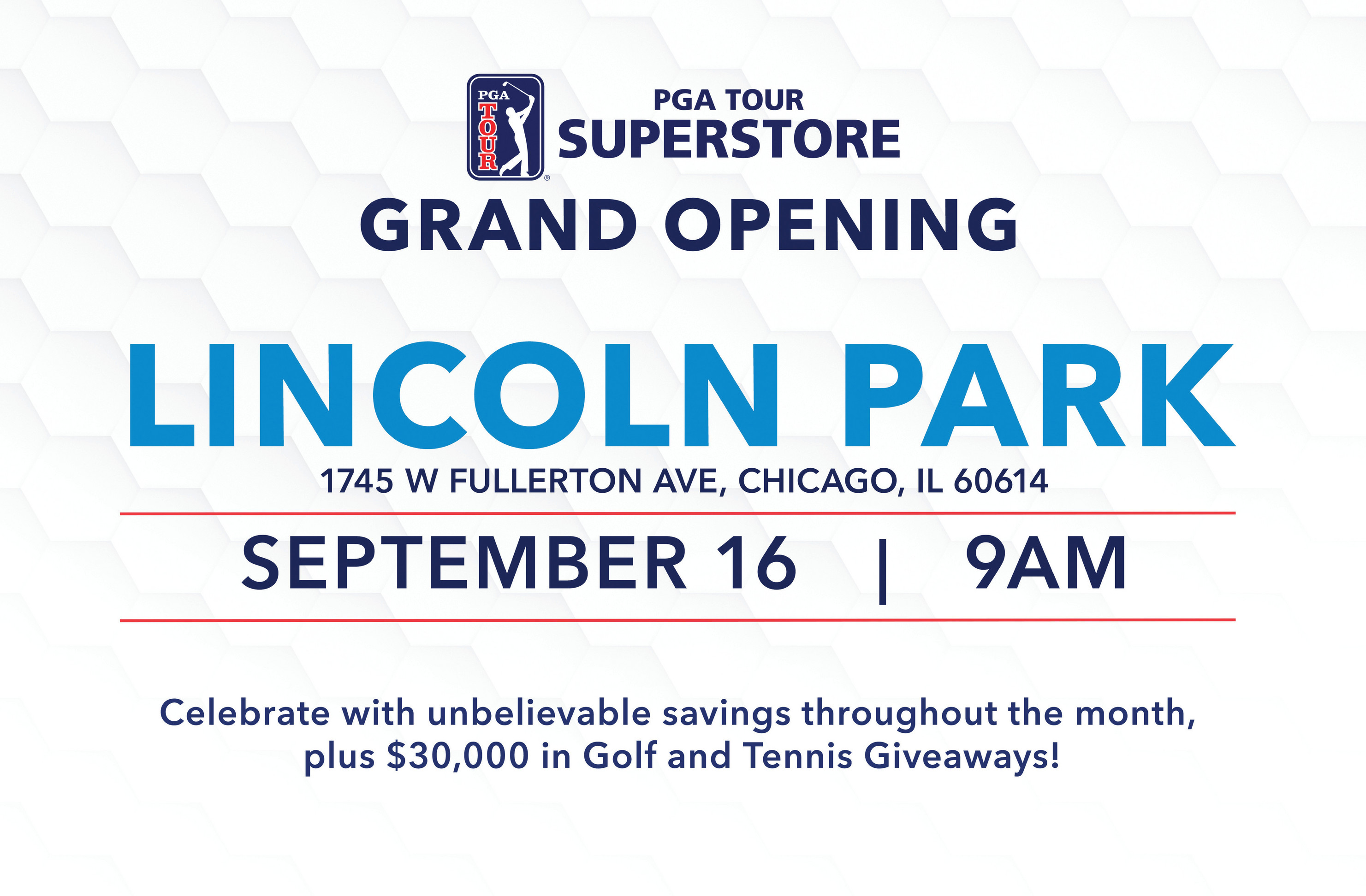 PGA TOUR Superstore- Grand Opening in Lincoln Park, IL 