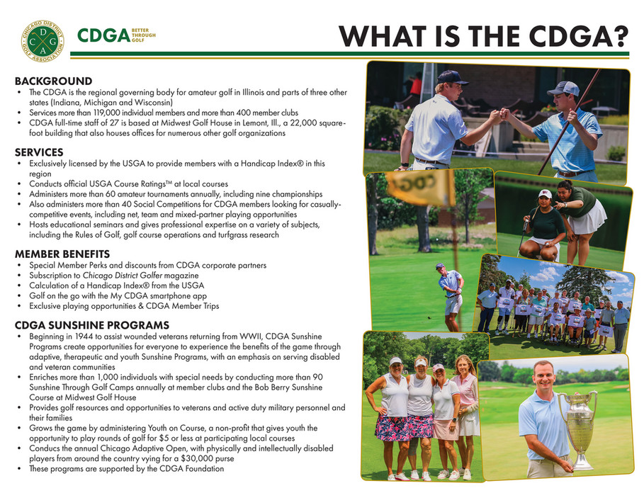 Cdga Index Example CDGA - 2026 CDGA Corporate Partner Overview - Page 3