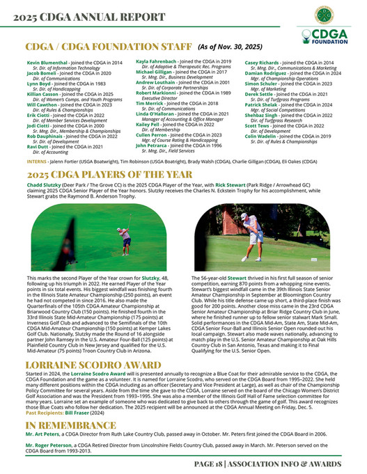 Cdga Index Example CDGA - 2025 CDGA Annual Report - Page 19