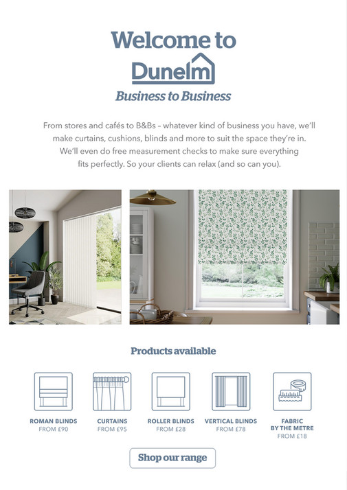 Dunelm Made to Measure Commercial Brochure Page 23