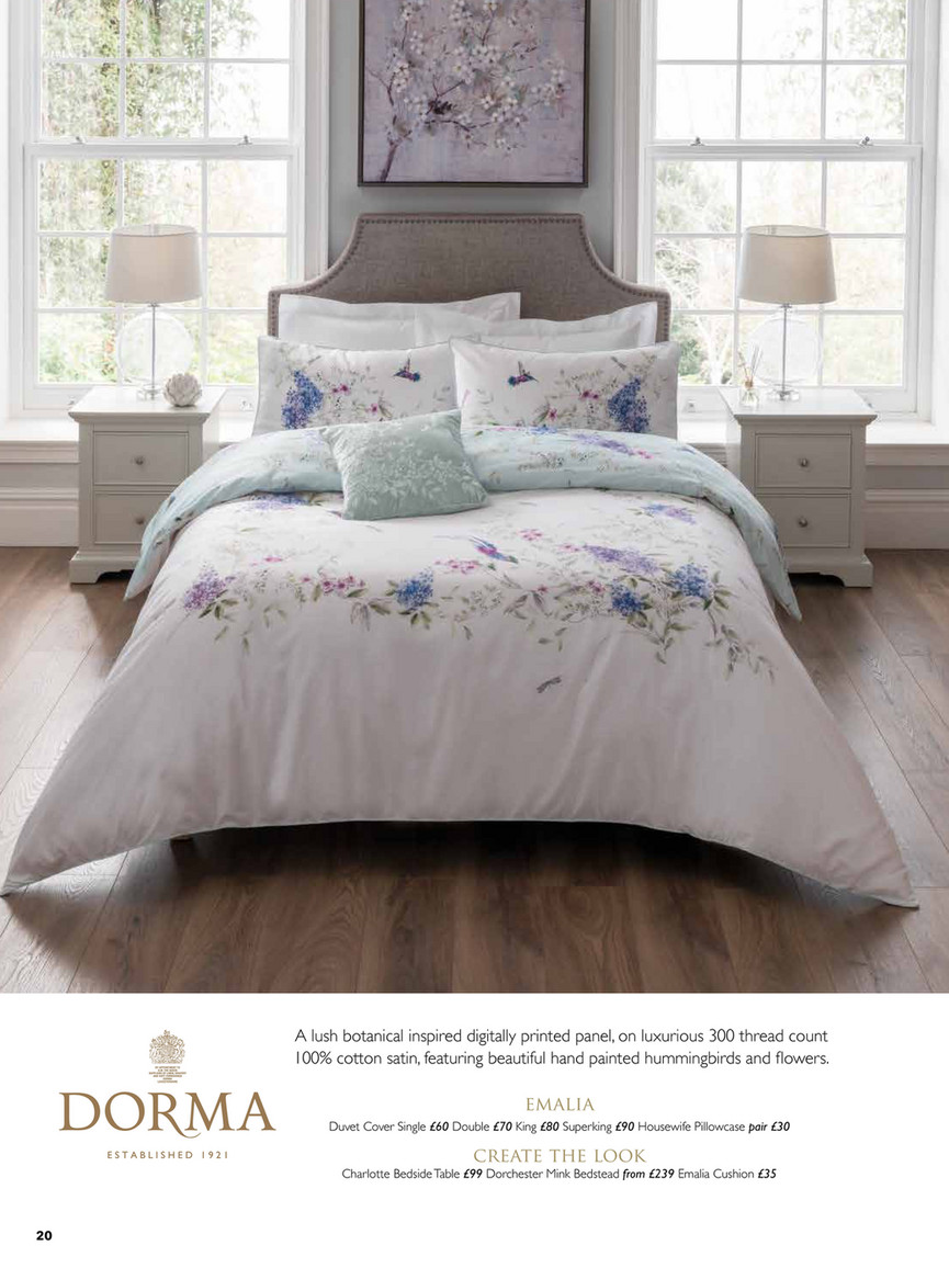 dorma emalia duvet cover