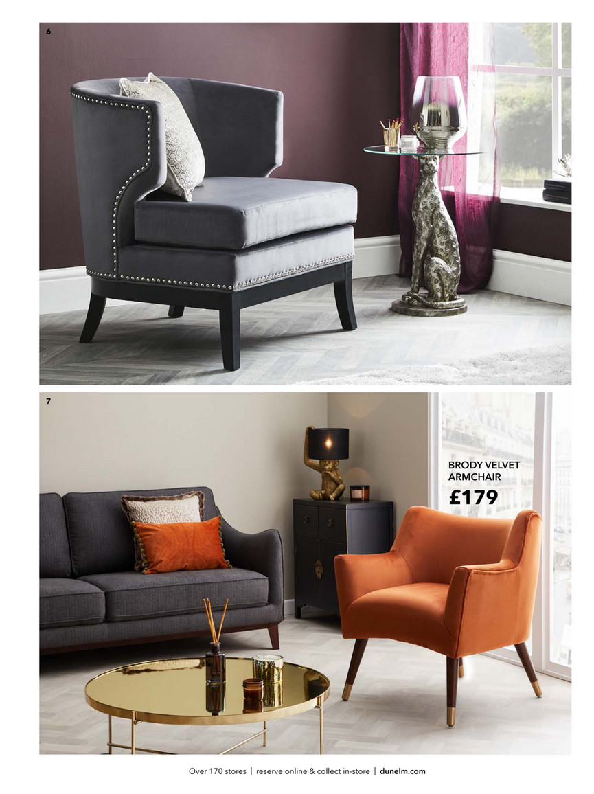 dunelm cameron fireside chair