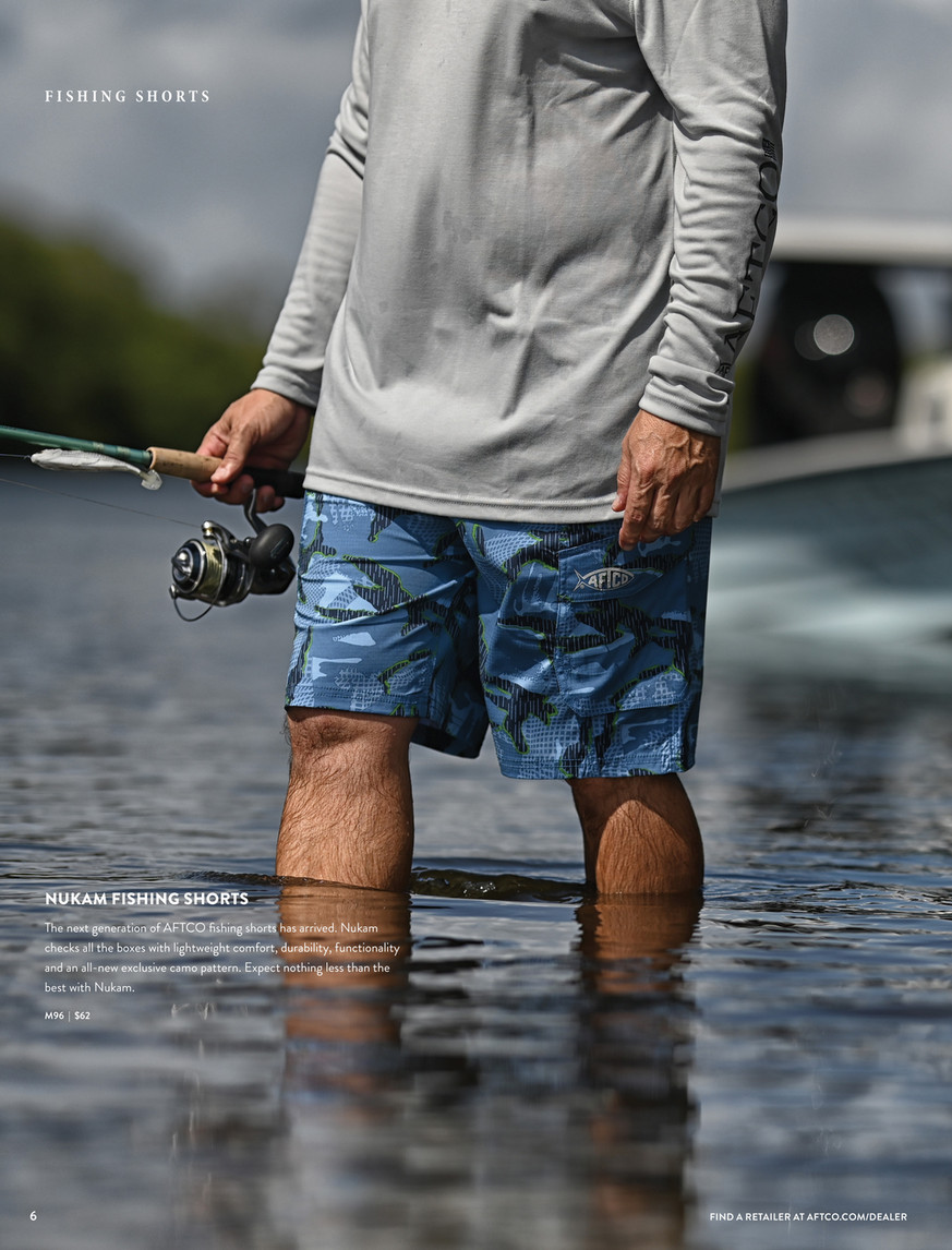AFTCO STEALTH FISHING SHORTS