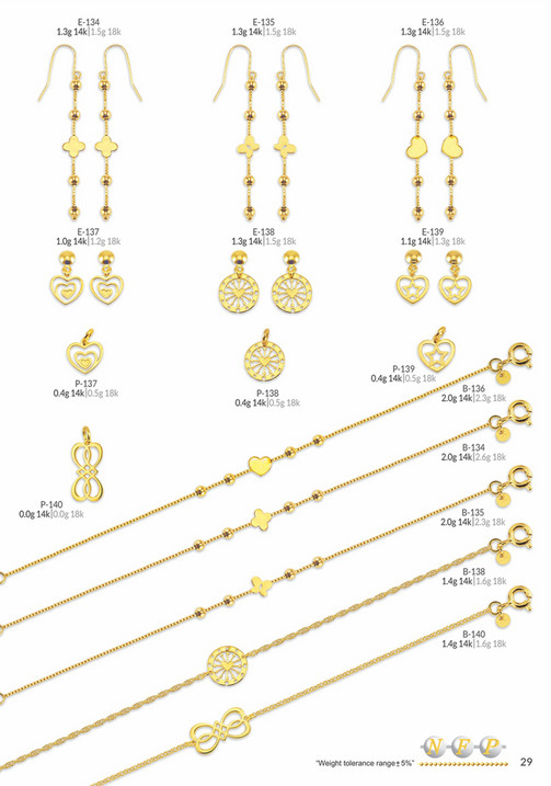 New Fashion Peru CATALOGO NFP ORO 18K 14K Page 2829