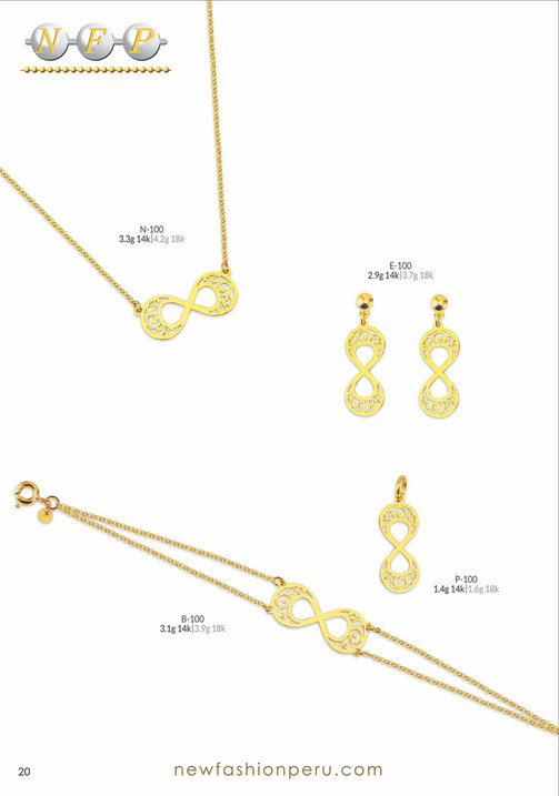 New Fashion Peru CATALOGO NFP ORO 18K 14K Page 2021