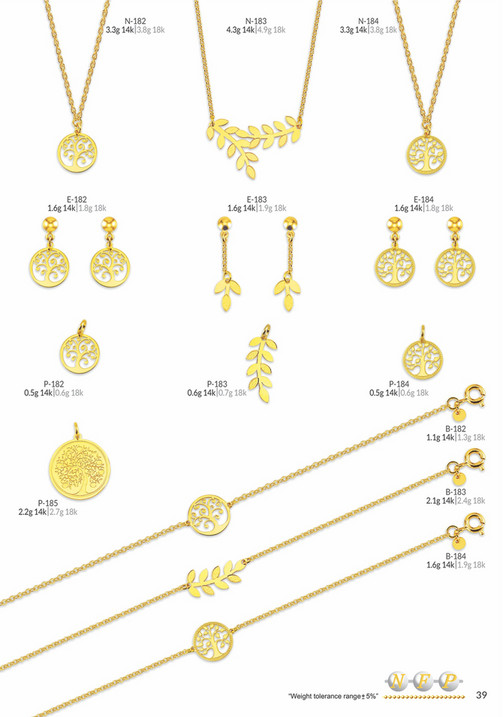 New Fashion Peru CATALOGO NFP ORO 18K 14K Page 3839