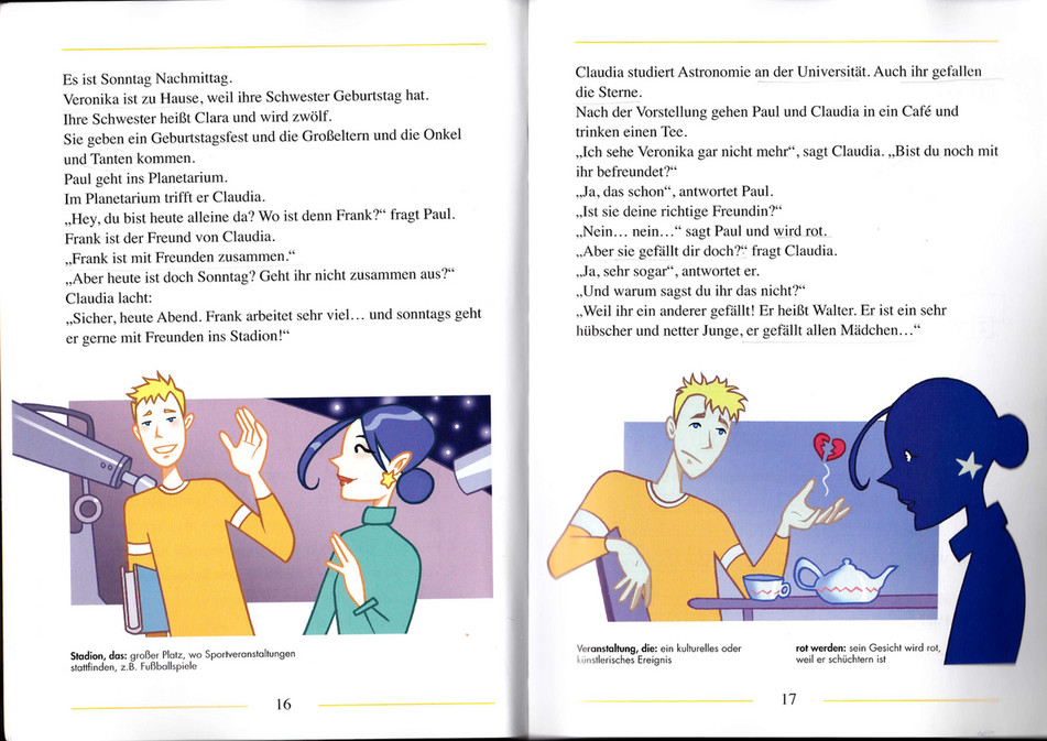 Learn German Veronika Und Die Liebe A1 Seite 10 Created With Publitas Com