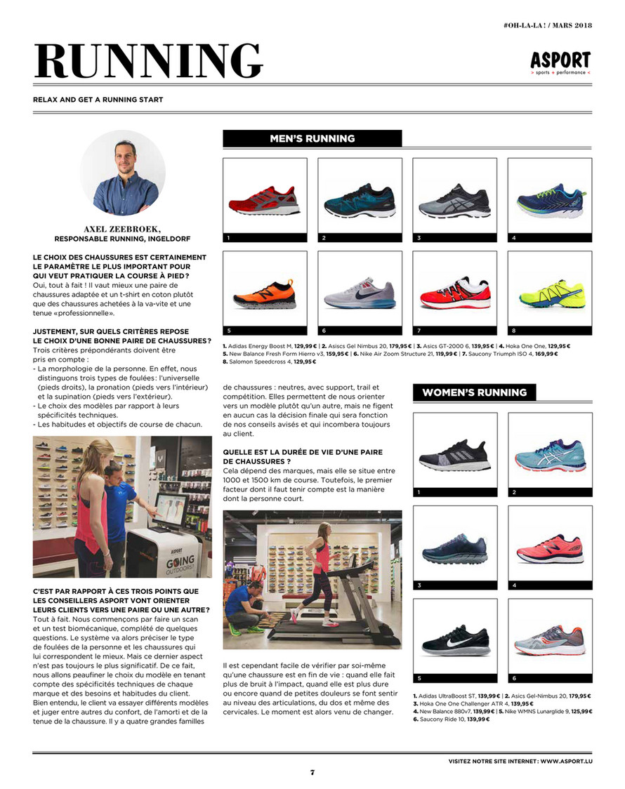 Asport Oh La La Edition Mars 2018 Page 6 7 Created With Publitas Com