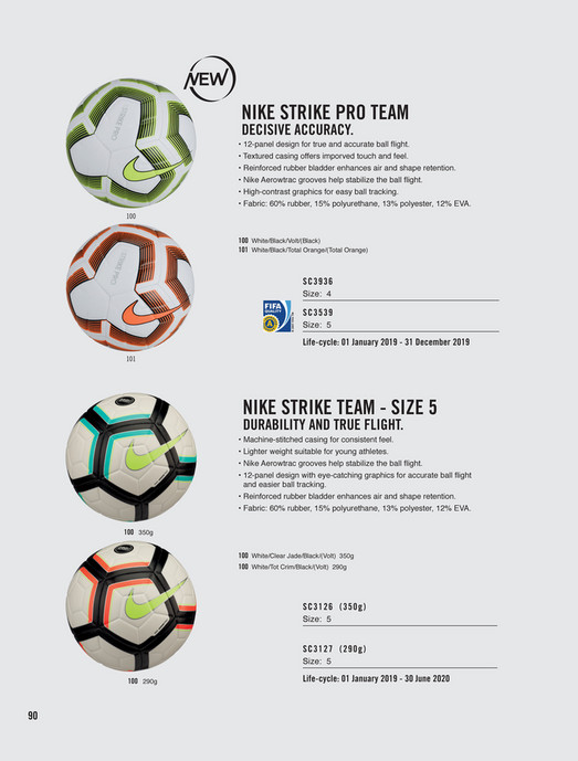 nike strike pro team ball