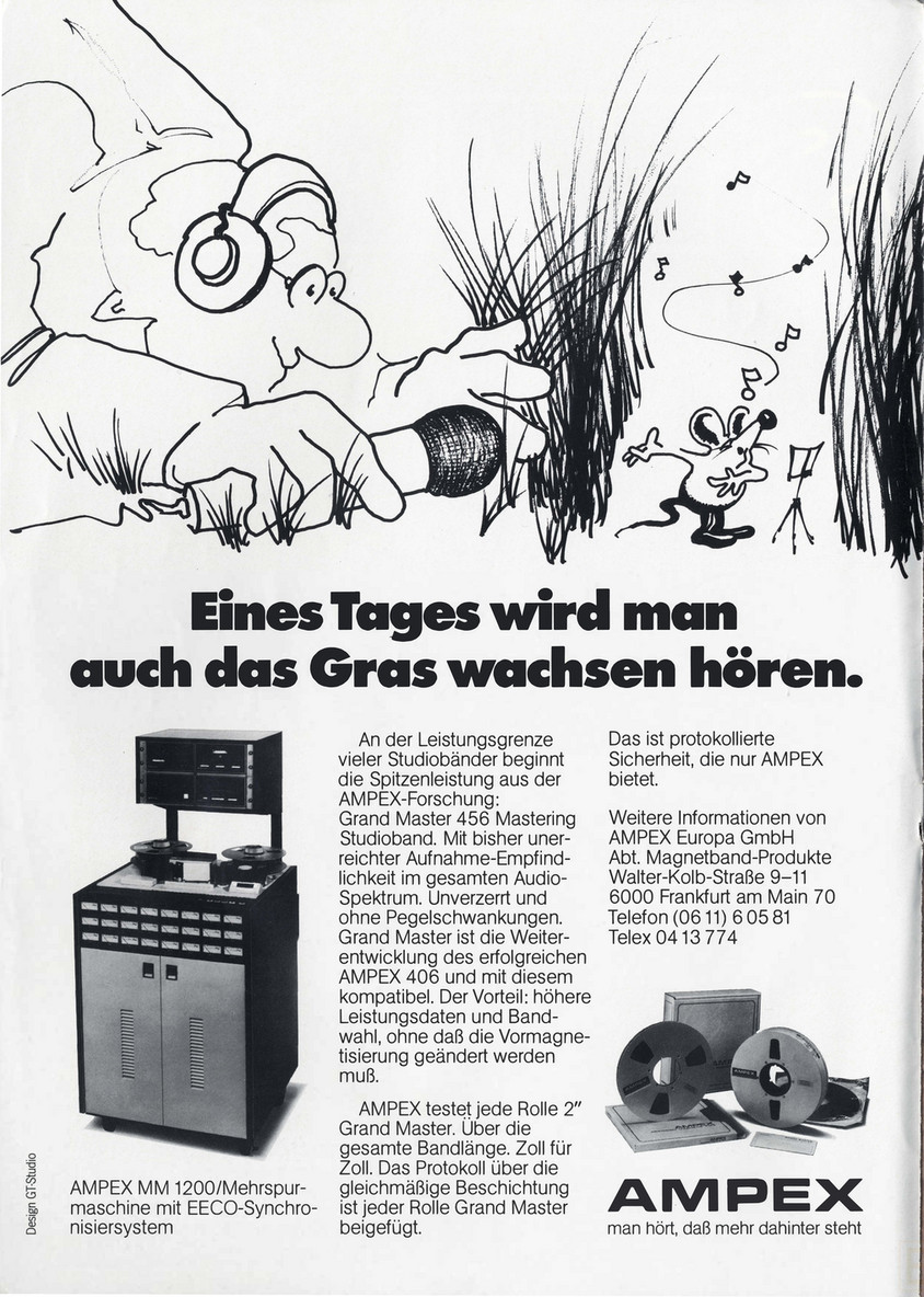 Echoschall Bibliothek Studio Magazin 1978 10 Heft 10 Seite 2 3