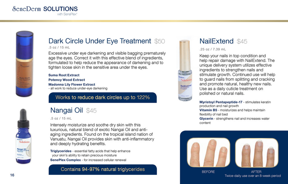 senegence dark circle