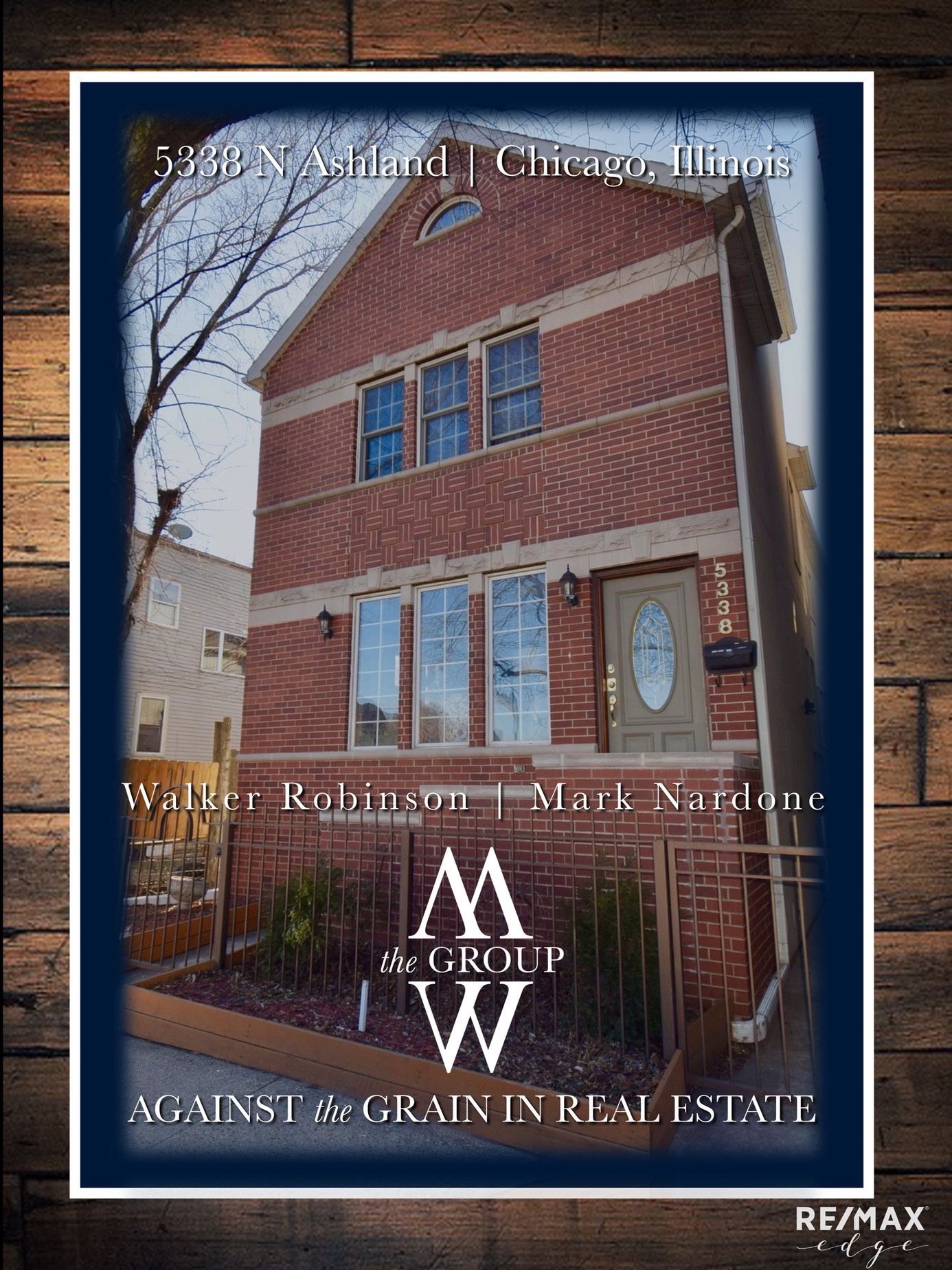 MW Group of Remax Edge 5338 Ashland Avenue Chicago, Illinois Page