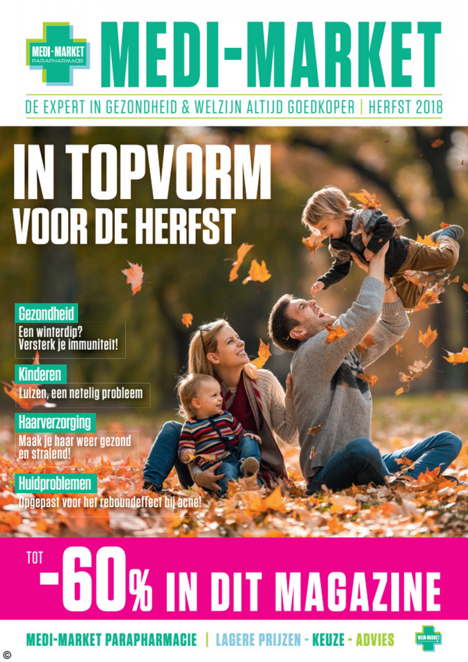 Medi-Market folder van 08/10/2018 tot 23/12/2018 - Herfstmagazine