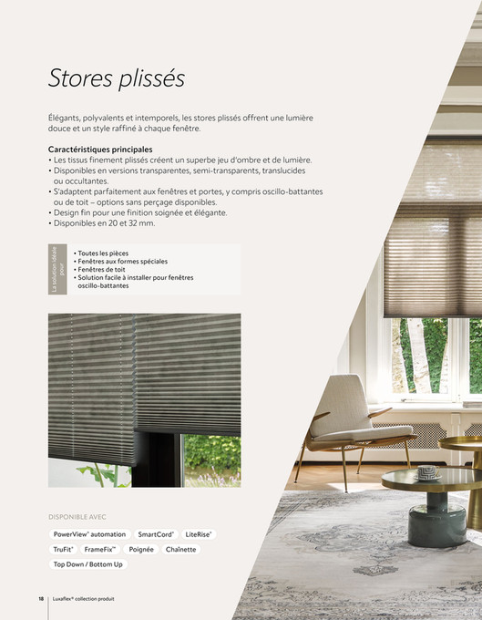Brochure Digital Luxaflex® - Page 18-19