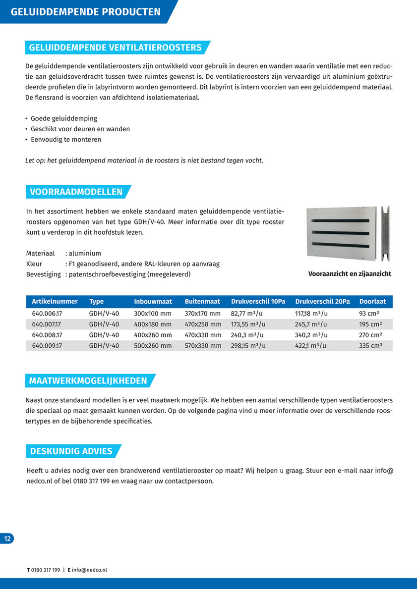 Nedco Folder Brandwerende En Geluiddempende Producten Page 8 9 Created With Publitas Com